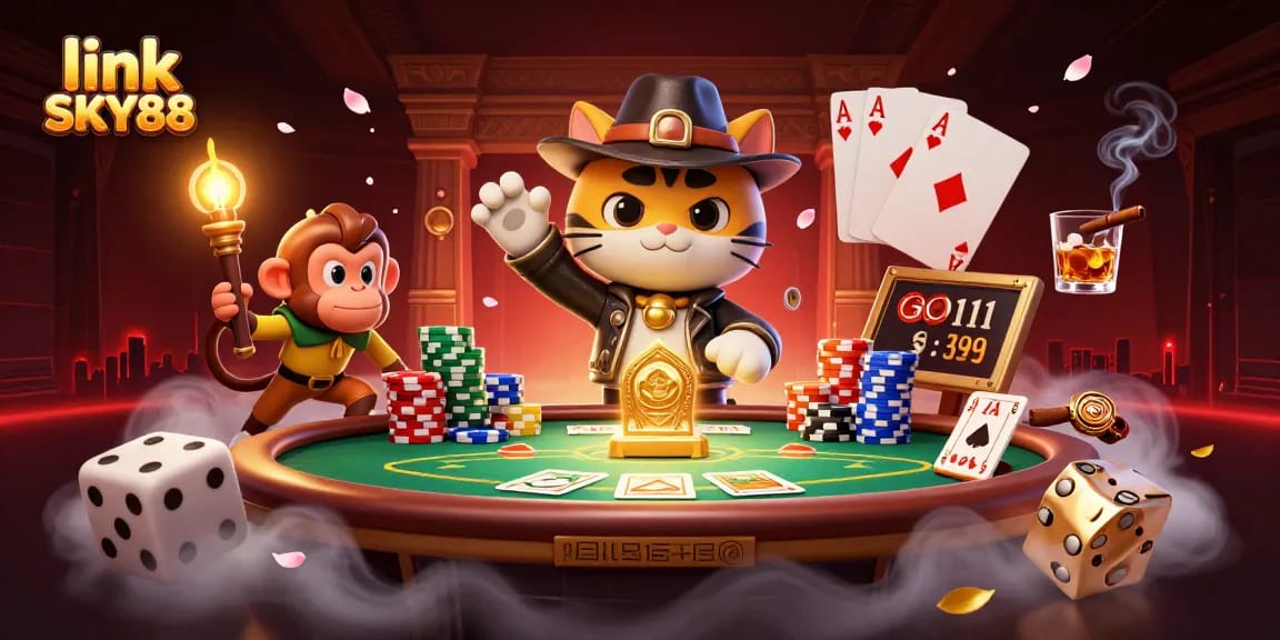 Engage in high-stakes fun with link SKY88 discovering a hidden casino artifact.