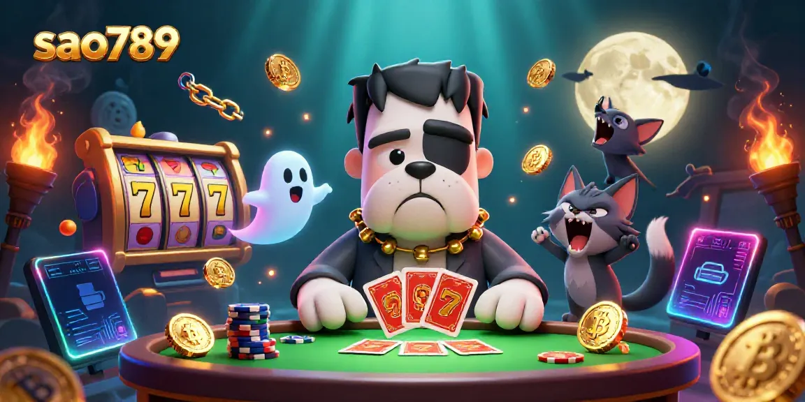 Join the exciting world of sao789 as a Frankenstein bulldog dealer, bringing thrilling slots and big wins to life!