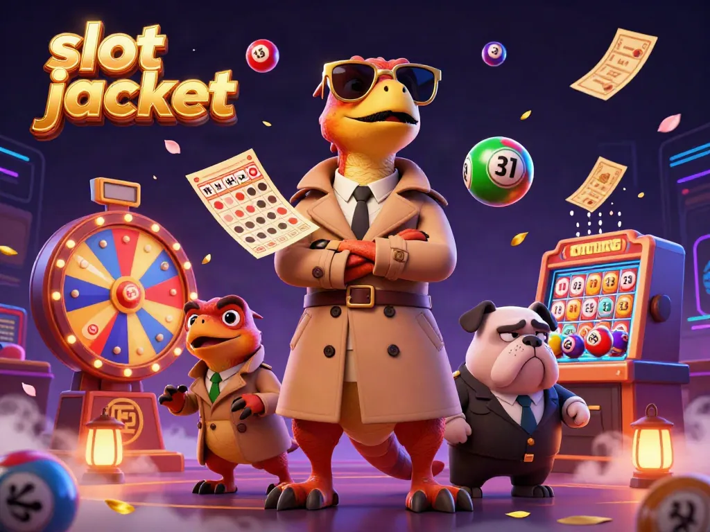 Experience thrilling gameplay with slot jackpot excitement in this vibrant casino scene.