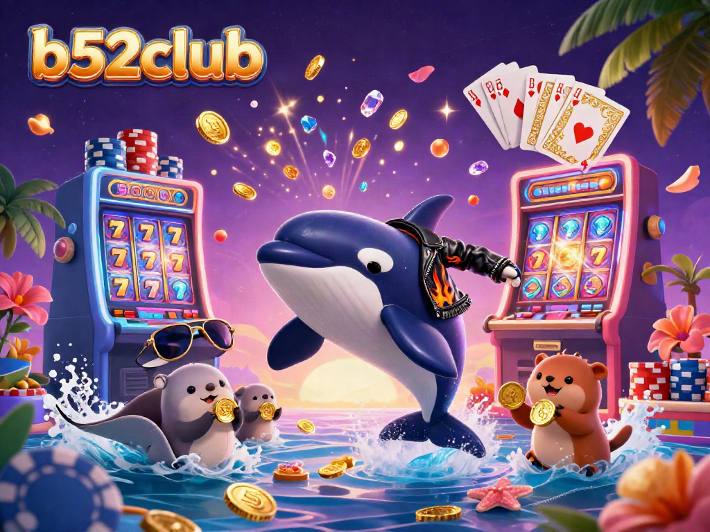 Engage with b52club's thrilling atmosphere featuring vibrant characters and exciting game elements.