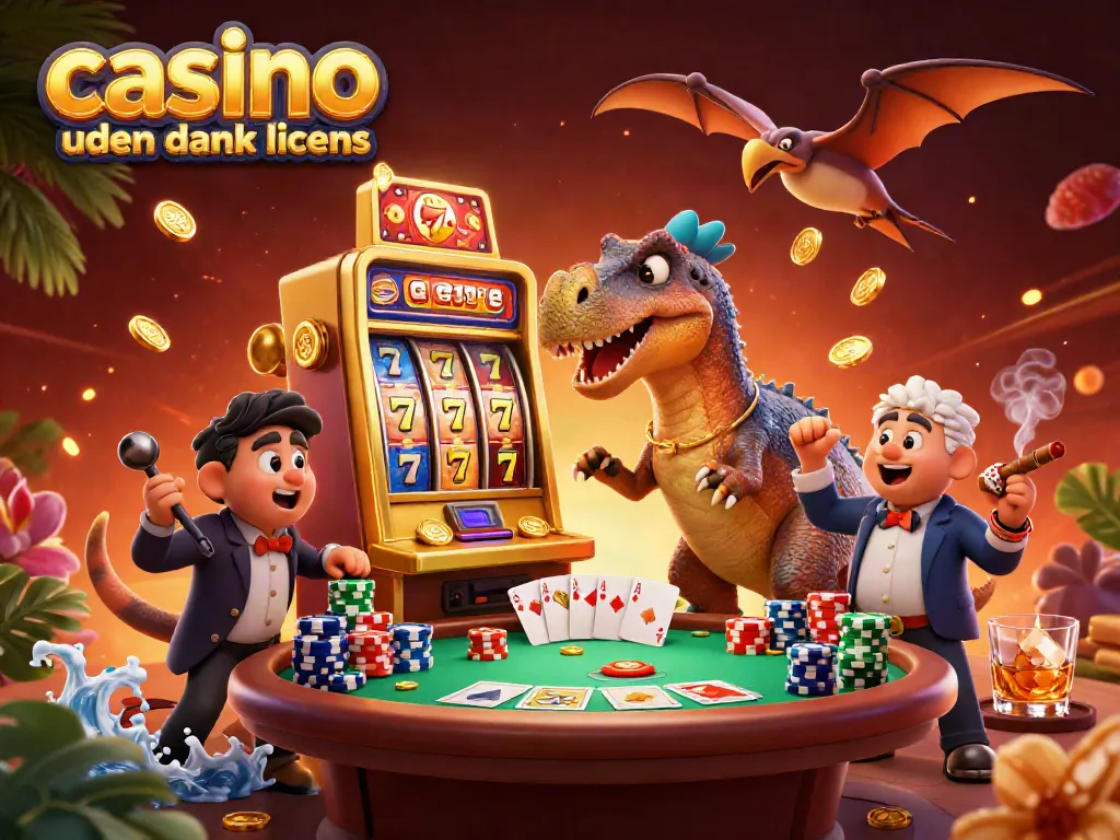 Capture your jackpot moments at casino uden dansk licens with this dynamic 3D illustration.