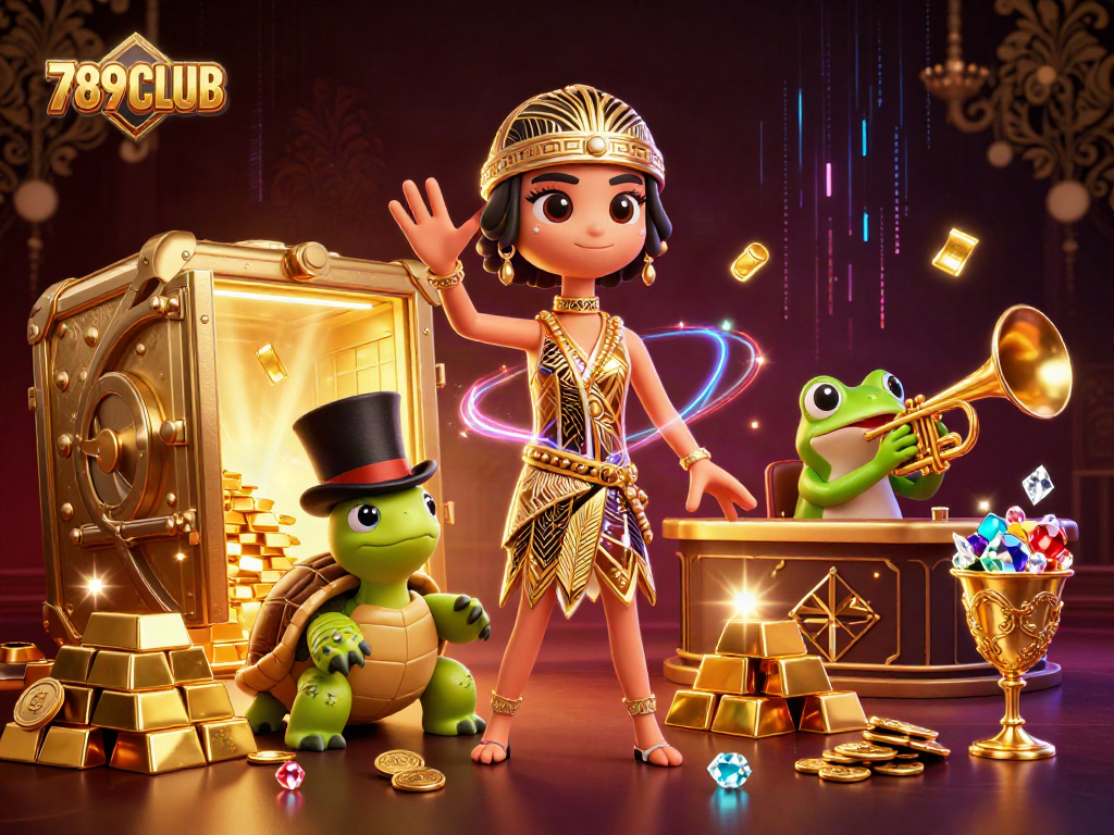 Win big at 789CLUB with enticing casino fun at a vibrant speakeasy featuring unique characters.