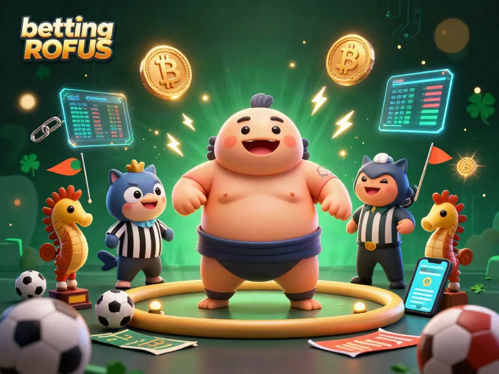Experience thrilling sports betting uden ROFUS with dynamic characters in an underwater casino scene.