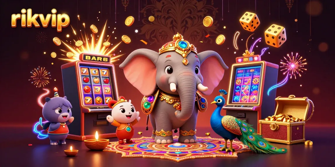 Engage in exciting gameplay at Rikvip with captivating casino elements and vibrant visuals.