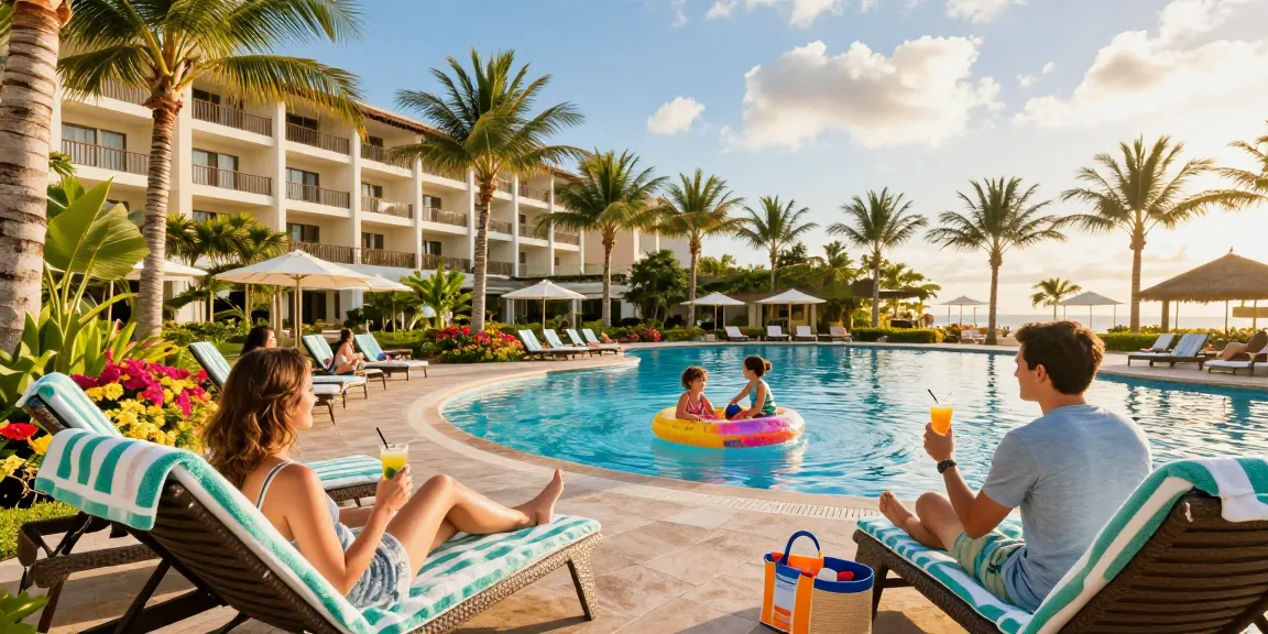 Family enjoying poolside at a timeshare, showcasing how to cancel timeshare with ease and clarity.