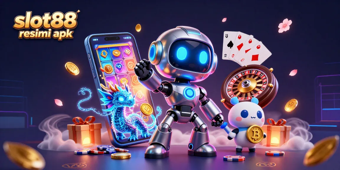 Experience thrilling gaming with slot88 resmi apk featuring exciting slot games and dynamic visuals.
