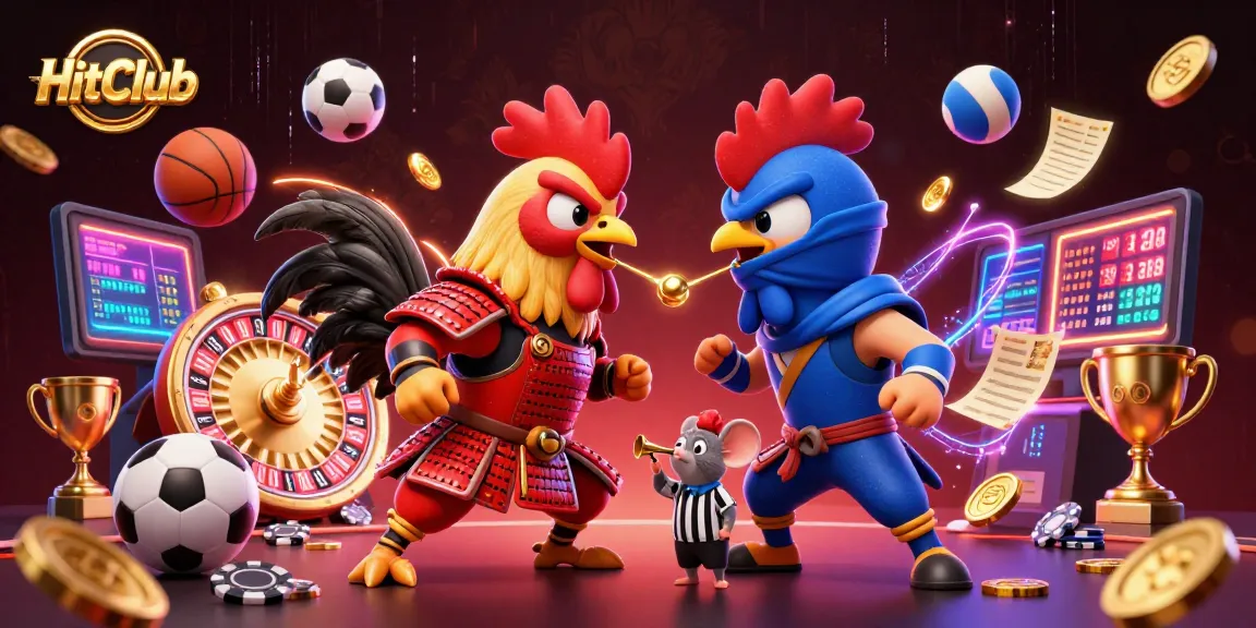HitClub invites athletes to compete in thrilling casino-style battles with dynamic gambling elements.