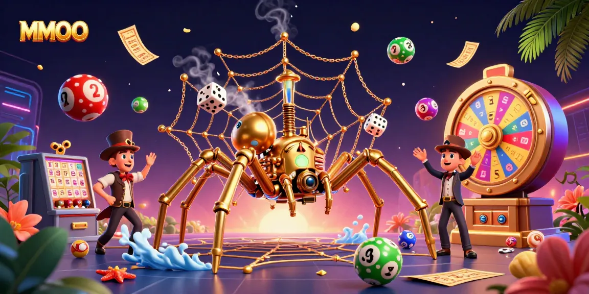 MMOO players win big in a vibrant 3D casino scene filled with engaging game elements.