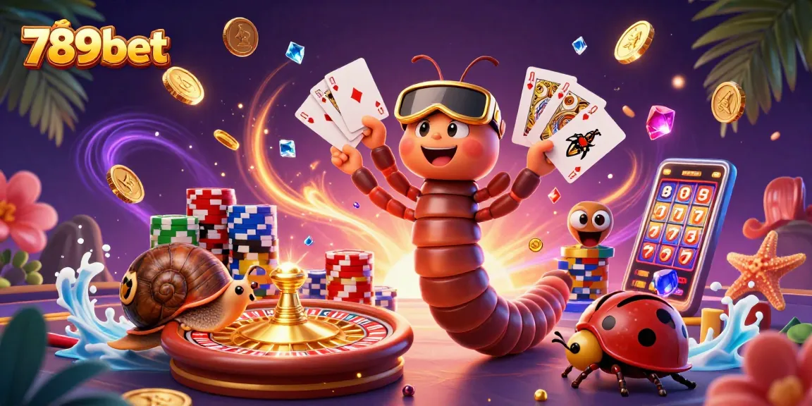 Experience excitement at 789bet with a dynamic 3D casino scene featuring vibrant characters and rich game elements.